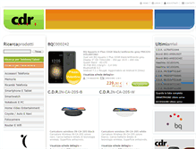 Tablet Screenshot of cdrinternational.com